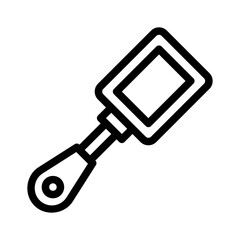 spatula line icon