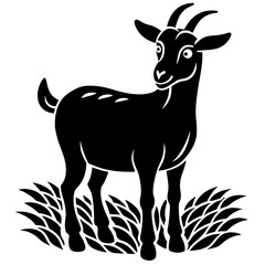 silhouette of a deer