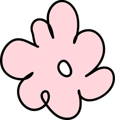 꽃 라인드로잉