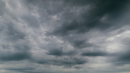 A Dramatic and Cloudy Sky That Evokes a Deeply Ominous and Gloomy Atmosphere Looming Above Us
