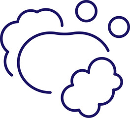 Soap Outline Linear Sign for Graphic and Web Design, Apps, Adverts, Various Cards