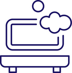 Soap Minimalistic Thin Outline Icon for Web and Graphic Design, Apps, Banners, Social Network and Cards