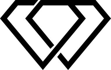 Diamond Jewelry Logo Element