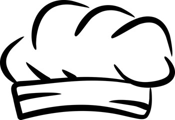Chef Hat Logo Element Element