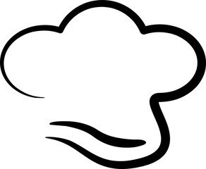 Chef Hat Logo Element Element