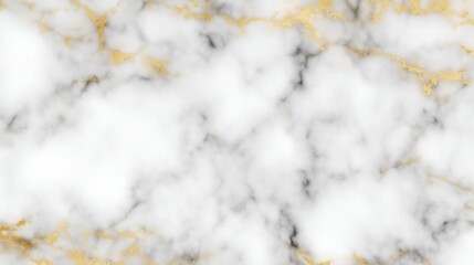 White and gold marble texture with luxurious veining, symbolizing elegance and timeless sophistication.