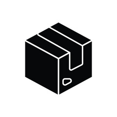 Parcel Icon vector stock illustration