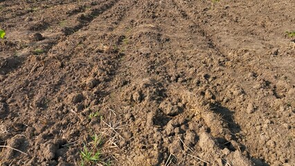 The drone captures the transformation of land as it’s tilled for the season, a clear view of the earth being prepped for sowing new crops and nurturing fresh growth.

