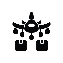 Air Cargo Icon vector stock illustration