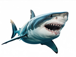 Shark swimming in the ocean