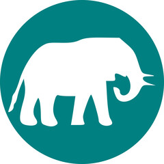 Animal Cutout SVG Logo | Minimalist Wildlife Silhouette Vector Design