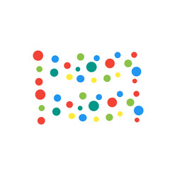 colorful circle pattern