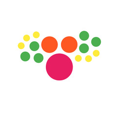 colorful circle pattern