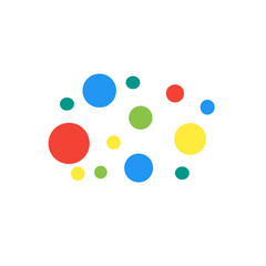 colorful circle pattern