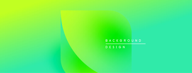 Abstract gradient background. Vivid green hues blend smoothly, creating dynamic visual effect. Minimalist design with text overlay.