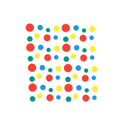 colorful circle pattern