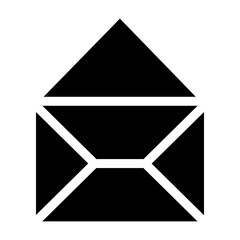 Mail icon isolated on transparent background, message, envelope symbol email icon PNG	
