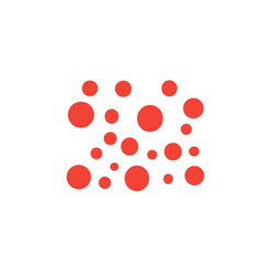 red circle pattern