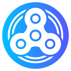 spinner gradient icon