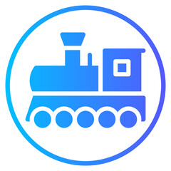 train gradient icon