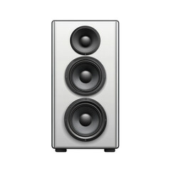 Fototapeta premium Immerse yourself with clarity from a modern sleek speaker for an ultimate on transparent background