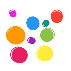colorful circle pattern design