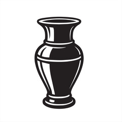 vase isolated on white