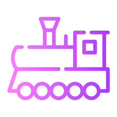 train gradient icon