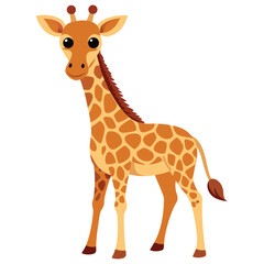 Obraz premium Birthday giraffe