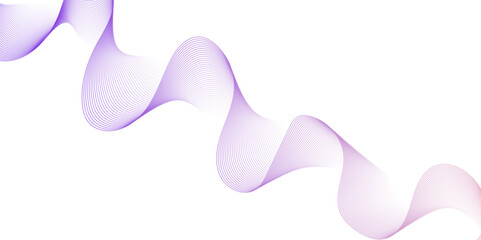 Energy abstract smooth purple and white frequency isolated element creative blend curve flow line technology modern white web banner vector beautiful waveform light music energy design.	