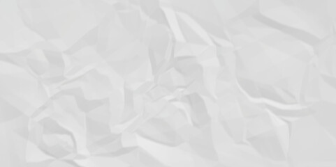 Obraz premium White fabric background. white crumpled paper background texture pattern overlay. wrinkled high resolution arts craft and Seamless white crumpled paper. 