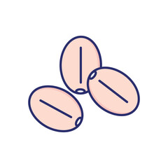 Mustard  Vector icon