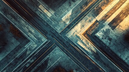 Abstract intersecting lines background design