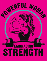 Fitness & Body Positivity t shirt design