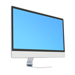 Fototapeta premium LCD Monitor Isolated Display Screen Technology Device Electronics Modern