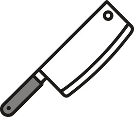 Butcher Knife Icon – Islamic Sacrifice