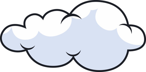 Cloud Comic Illustration