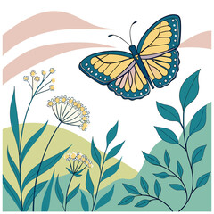 Discovering the  Wonders of Butterfl ies in the Natural World