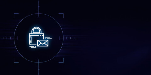 Obraz premium Email Security Protecting Your Inbox from Cyber Threats