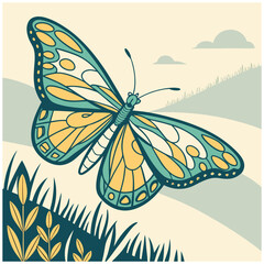 In the Heart of the Meadow Where the Butterflies Begin Their Dance