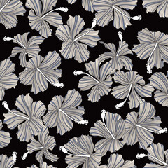 Abstract floral pattern perfect for textile design,