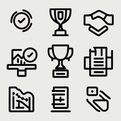 Champion cup icon high resolution graphic for awards and competitions