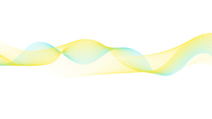 Abstract background with lines and smoke waves, Abstract wavy line art.