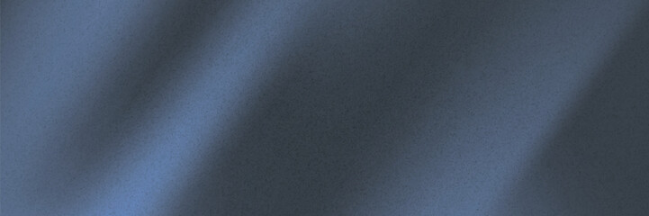 Black dark gray blue abstract elegant background. Drapery. Curtain. Fabric material. Soft folds. Wave stripe line. Gradient. Empty space. Design. Template.
