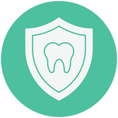 Dental insurance :Vector Icon which can easily modify or edit