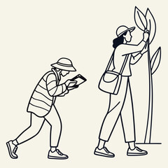 photographer in action