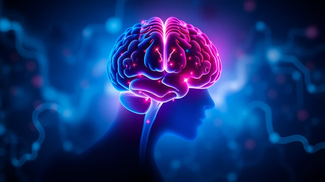 iq eq intelligence concept brain emotion psychology tdea empathy communication background copy space education study learning skill mantal balance mindset innovation smart logic health futuristic