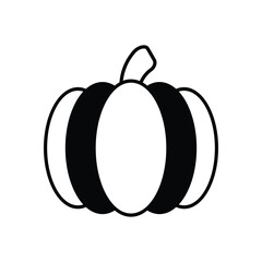 Pumpkin  Vector icon