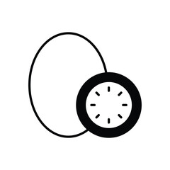 Kiwi  Vector icon