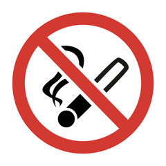 No Smoking Sign - Smoke Free Zone Forbidden